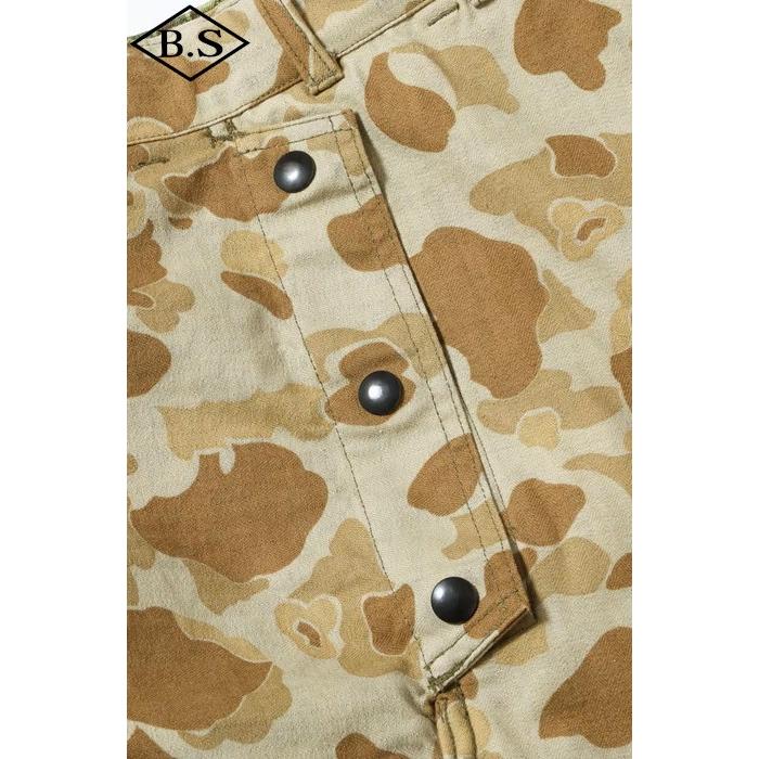 バズリクソンズ BUZZ RICKSON’S パンツ Lot No. BR42634 / U.S. MARINE CORPS TROUSERS, HERRINGBONE, CAMOUFLAGED P-44 | BUZZ RICKSON'S | 09