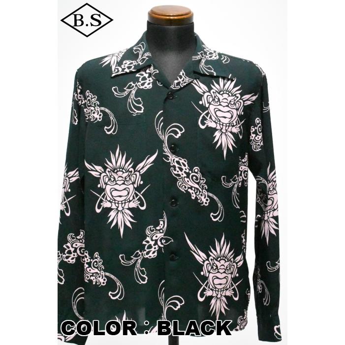 SUN SURF サンサーフ 長袖アロハシャツ SS29601 RAYON HAWAIIAN SHIRT