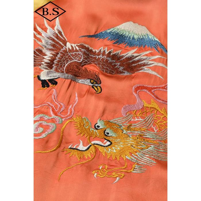 港商商会 KOSHO&CO.  アウター TT15911-159 Late 1940s Style Acetate Souvenir Jacket KOSHO & CO. Special Edition EAGLE & DRAGON × JAPAN MAPの画像