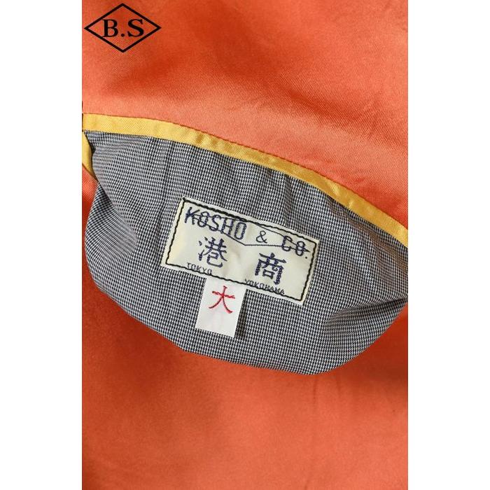 港商商会 KOSHO&CO.  アウター TT15911-159 Late 1940s Style Acetate Souvenir Jacket KOSHO & CO. Special Edition EAGLE & DRAGON × JAPAN MAPの画像