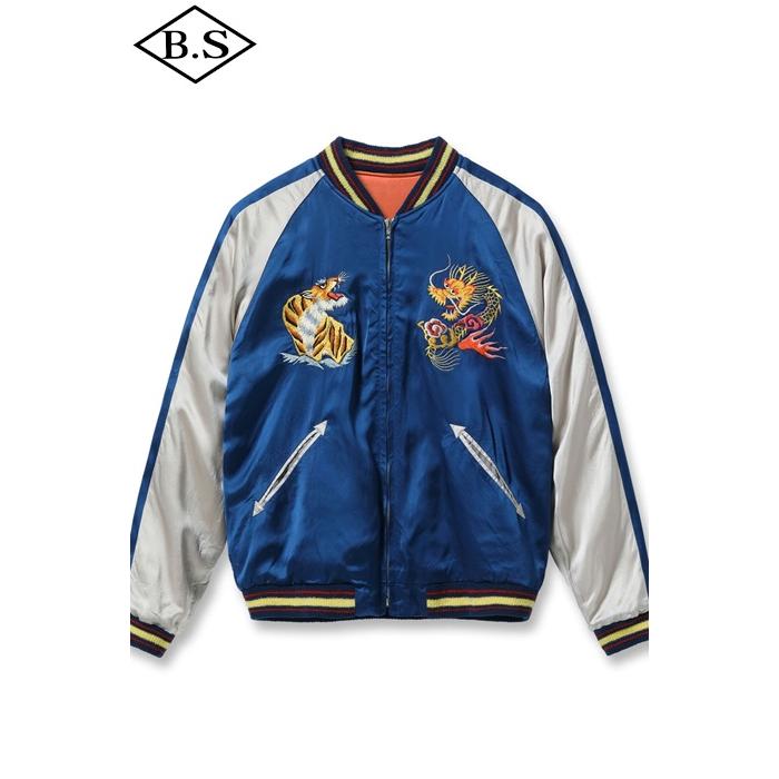 港商商会 KOSHO&CO.  アウター TT15911-159 Late 1940s Style Acetate Souvenir Jacket KOSHO & CO. Special Edition EAGLE & DRAGON × JAPAN MAPの画像