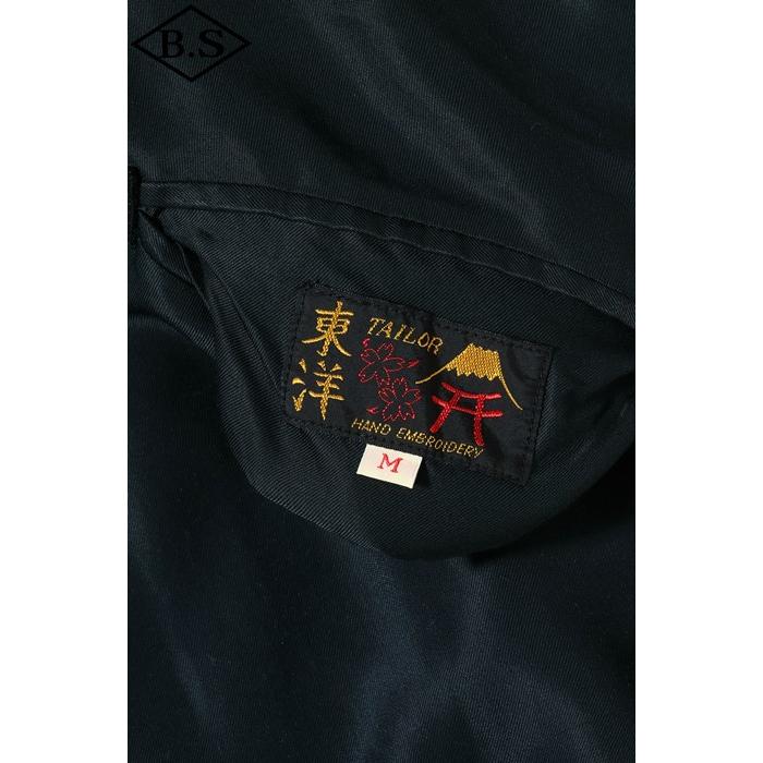 テーラー東洋 TAILOR TOYO アウター Lot No. TT15878-119 /Mid 1950s Style Acetate Souvenir Jacket “TIGER HEAD” × “CHEVY LOVER” (AGING MODEL)の画像