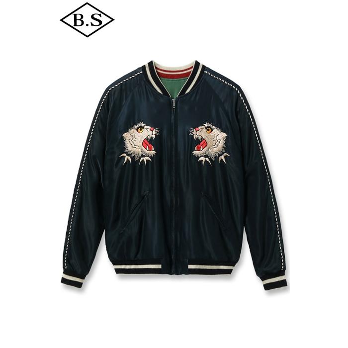テーラー東洋 TAILOR TOYO アウター Lot No. TT15878-119 /Mid 1950s Style Acetate Souvenir Jacket “TIGER HEAD” × “CHEVY LOVER” (AGING MODEL)の画像