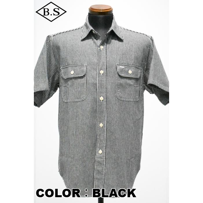 SUGAR CANE シュガーケーン 半袖シャツ SC37944 HICKORY STRIPE S/S