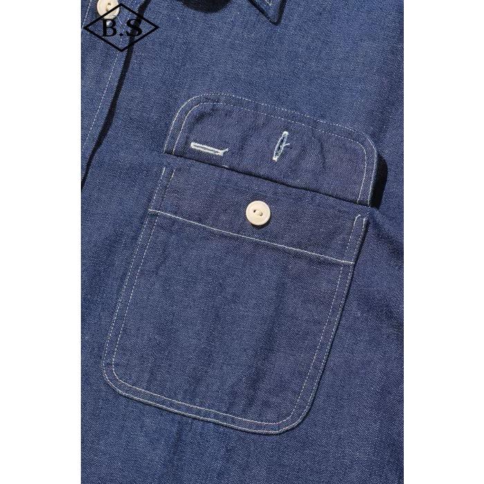 シュガーケーン SUGAR CANE 長袖シャツ Lot No. SC27852 / BLUE DENIM WORK SHIRT | SUGAR CANE | 10