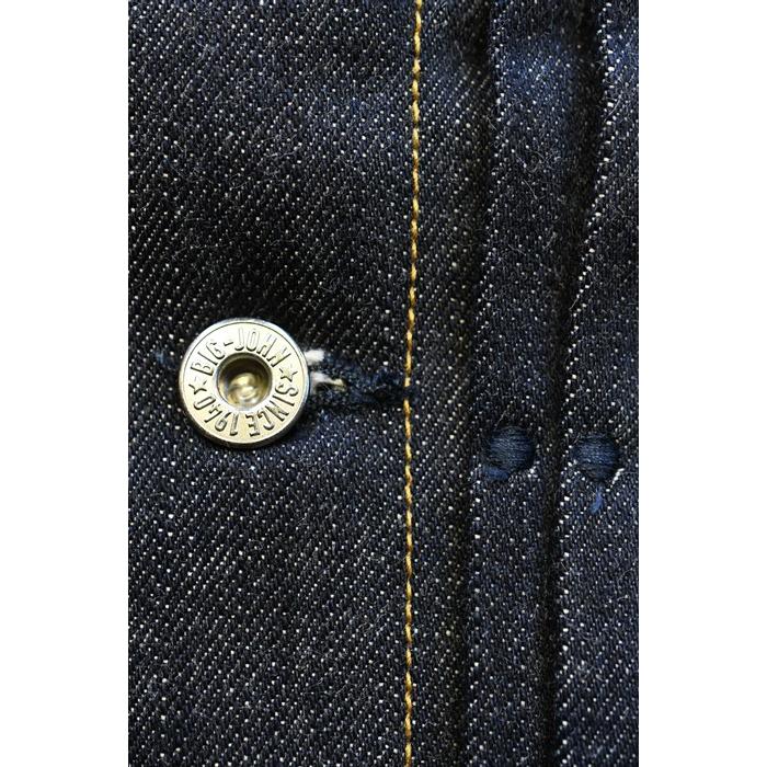 ビッグジョン BIG JOHN  デニムジャケット XX601 XXXX-EXTRA MODEL DENIM JACKET エクストラ モデル インディゴの画像