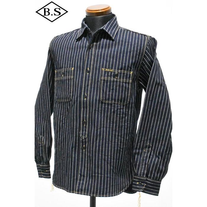 Big John（ビッグジョン） 長袖シャツ MS005E 10oz SELVADGE DENIM
