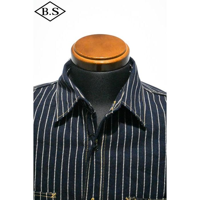 Big John（ビッグジョン） 長袖シャツ MS005E 10oz SELVADGE DENIM