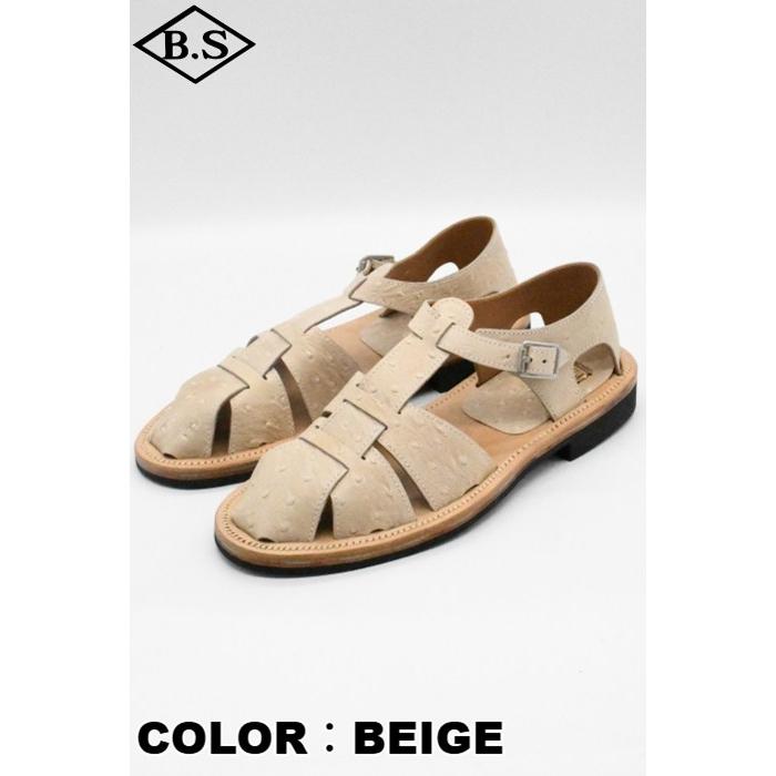 ブルスケッタシューズ BRUSCHETTA SHOES サンダル ORLEANS EMBOSS オルレアンエンボスの画像