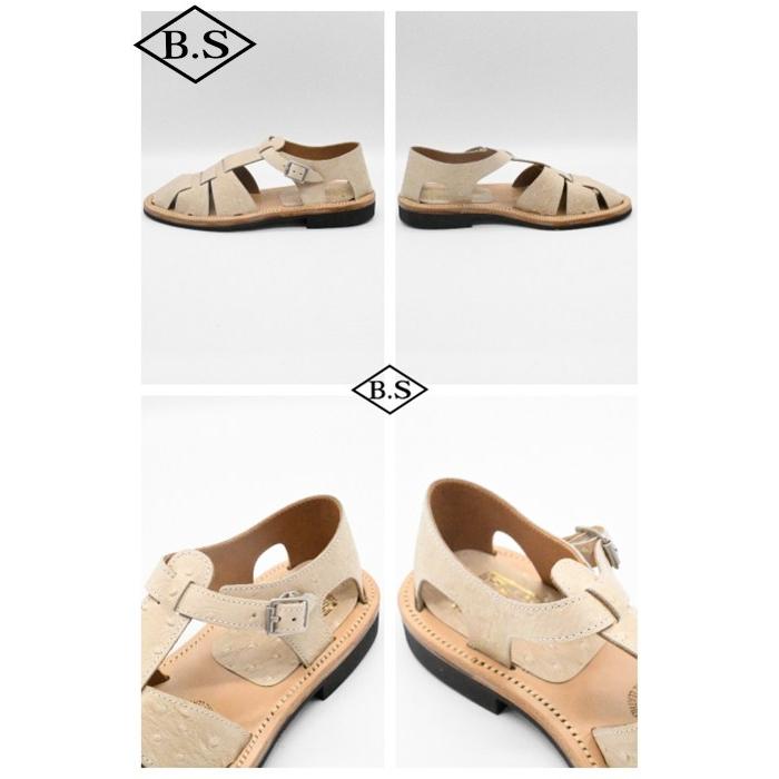 ブルスケッタシューズ BRUSCHETTA SHOES サンダル ORLEANS EMBOSS オルレアンエンボスの画像