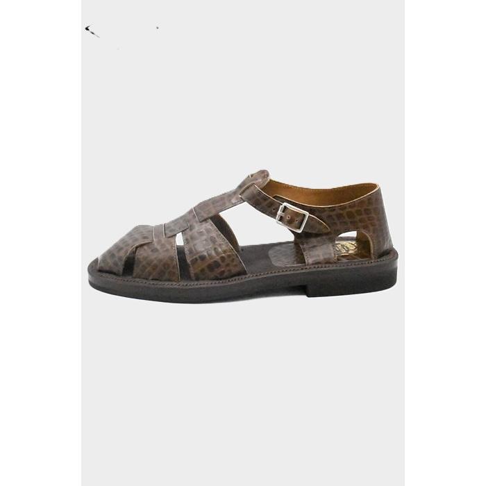 ブルスケッタシューズ BRUSCHETTA SHOES サンダル ORLEANS EMBOSS オルレアンエンボスの画像