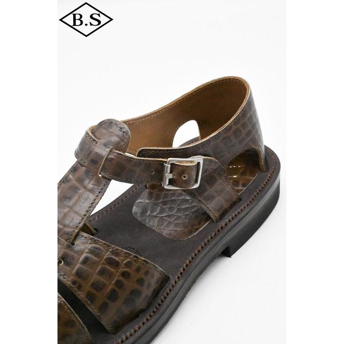 ブルスケッタシューズ BRUSCHETTA SHOES サンダル ORLEANS EMBOSS オルレアンエンボスの画像
