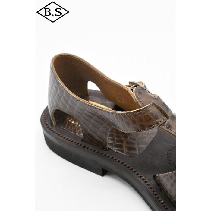 ブルスケッタシューズ BRUSCHETTA SHOES サンダル ORLEANS EMBOSS オルレアンエンボスの画像