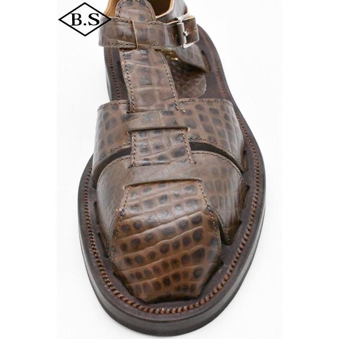 ブルスケッタシューズ BRUSCHETTA SHOES サンダル ORLEANS EMBOSS オルレアンエンボスの画像