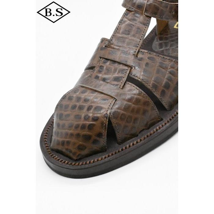 ブルスケッタシューズ BRUSCHETTA SHOES サンダル ORLEANS EMBOSS オルレアンエンボスの画像