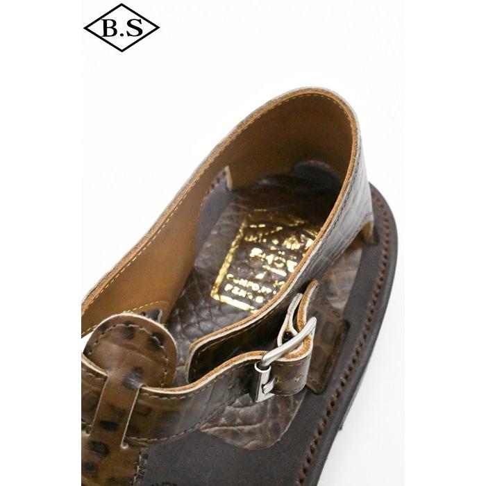 ブルスケッタシューズ BRUSCHETTA SHOES サンダル ORLEANS EMBOSS オルレアンエンボスの画像
