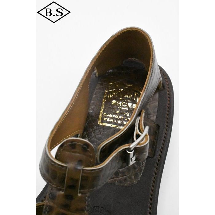 ブルスケッタシューズ BRUSCHETTA SHOES サンダル ORLEANS EMBOSS オルレアンエンボスの画像
