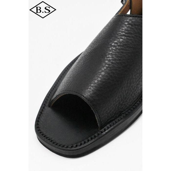 ブルスケッタシューズ BRUSCHETTA SHOES サンダル TOLUCA VACHETTA  BLACK トルーカの画像