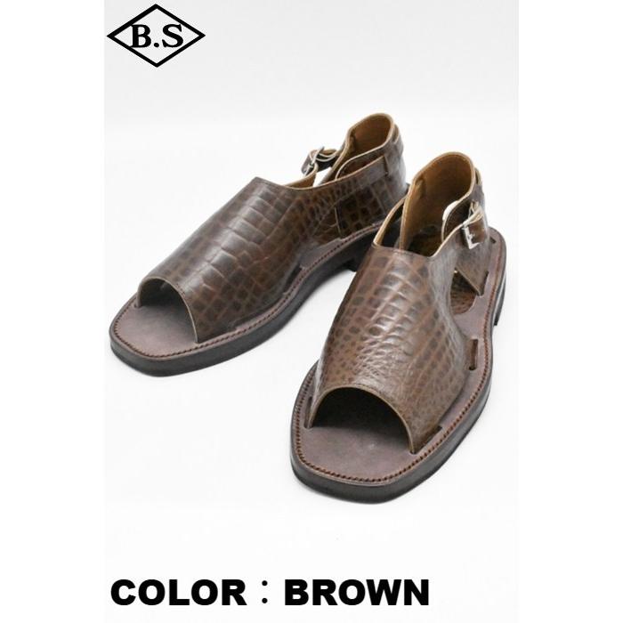 ブルスケッタシューズ BRUSCHETTA SHOES サンダル TOLUCA EMBOSS トルーカ エンボスの画像