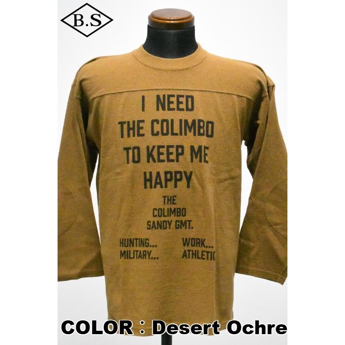 コリンボ COLIMBO 長袖Tシャツ  ZB-0409 Yonkers Football Tee HAPPINESS SLOGAN | コリンボ | 10