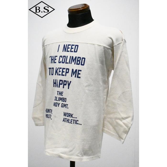 コリンボ COLIMBO 長袖Tシャツ  ZB-0409 Yonkers Football Tee HAPPINESS SLOGAN | コリンボ | 02