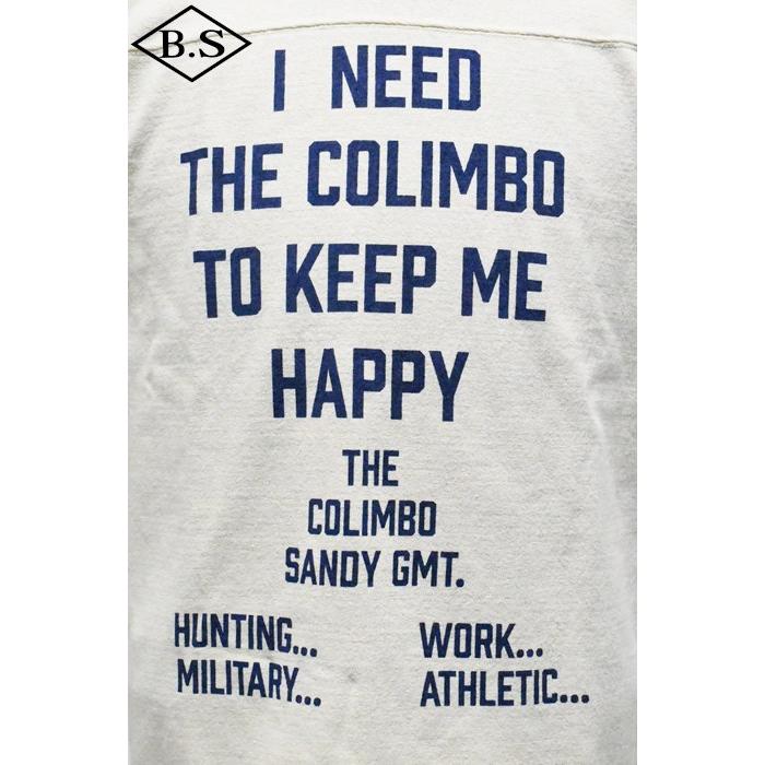 コリンボ COLIMBO 長袖Tシャツ  ZB-0409 Yonkers Football Tee HAPPINESS SLOGAN | コリンボ | 05