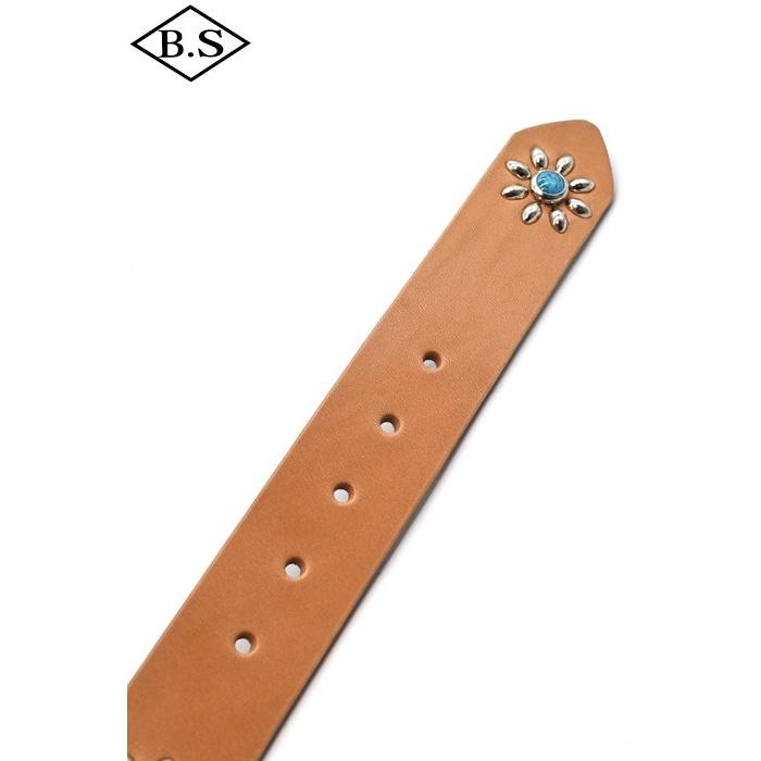 コリンボ COLIMBO ベルト ZB-0709 JEWEL STUDDED LEATHER BELT 40mm