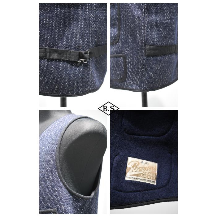 COMFY OUTDOOR GARMENT ロストヒルズ ベスト 724 V NECK VEST BROWN'S