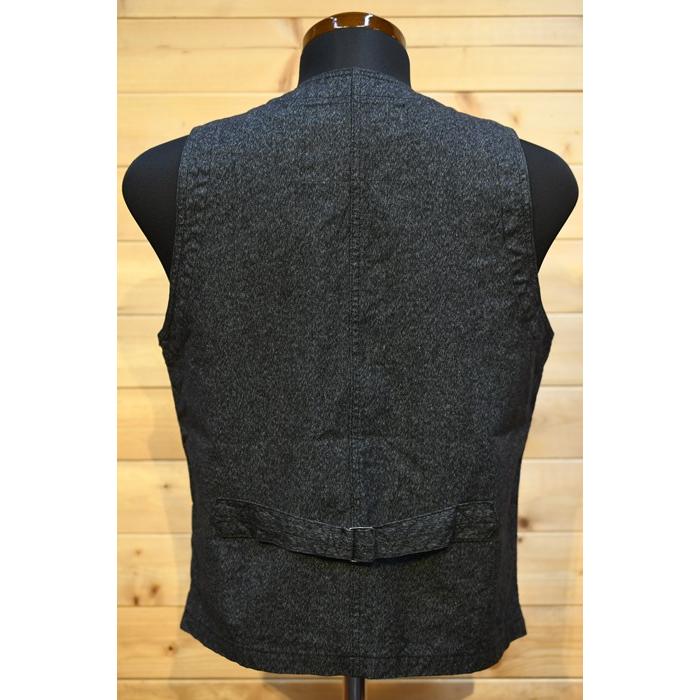 CUSHMAN（クッシュマン） ベスト CUSHMAN 21893 ブラックシャンブレー