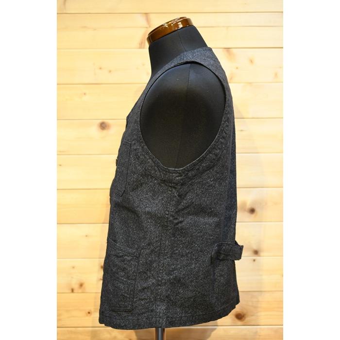 CUSHMAN（クッシュマン） ベスト CUSHMAN 21893 ブラックシャンブレー
