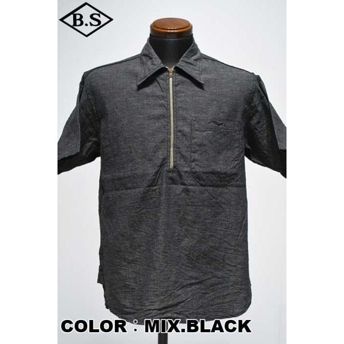 STONE  半袖シャツ McGREGOR シャツ 小花柄リップルプリント BD半袖シャツ メンズ