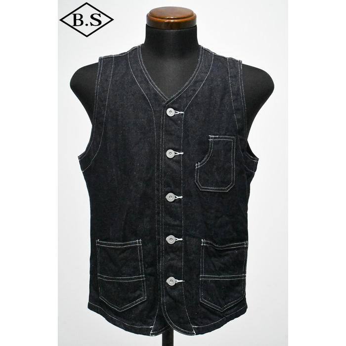 CUSHMAN（クッシュマン） ベスト 21892 10oz DENIM WORK VEST