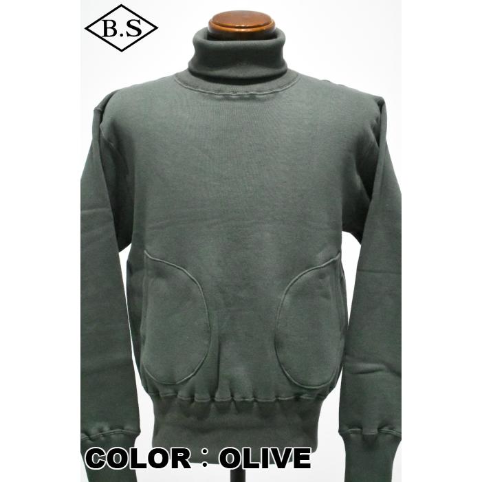 CUSHMAN（クッシュマン） スウェット 26382 SWEAT TURTLE NECK