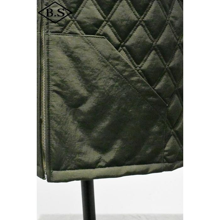 クッシュマン CUSHMAN アウター 21504 QUILTING FREEZERＦJAKET OLIVEの画像
