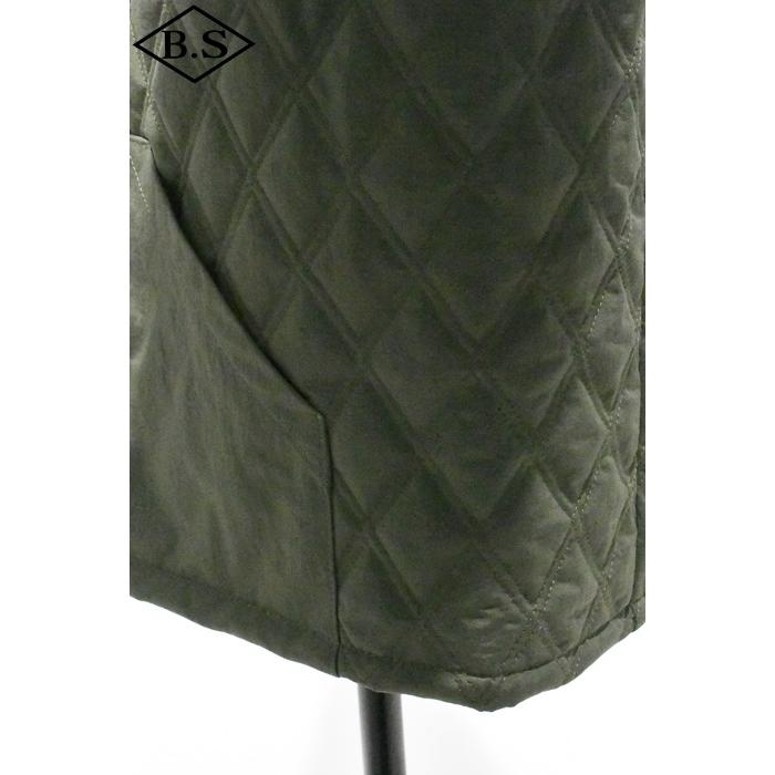 クッシュマン CUSHMAN アウター 21504 QUILTING FREEZERＦJAKET OLIVEの画像