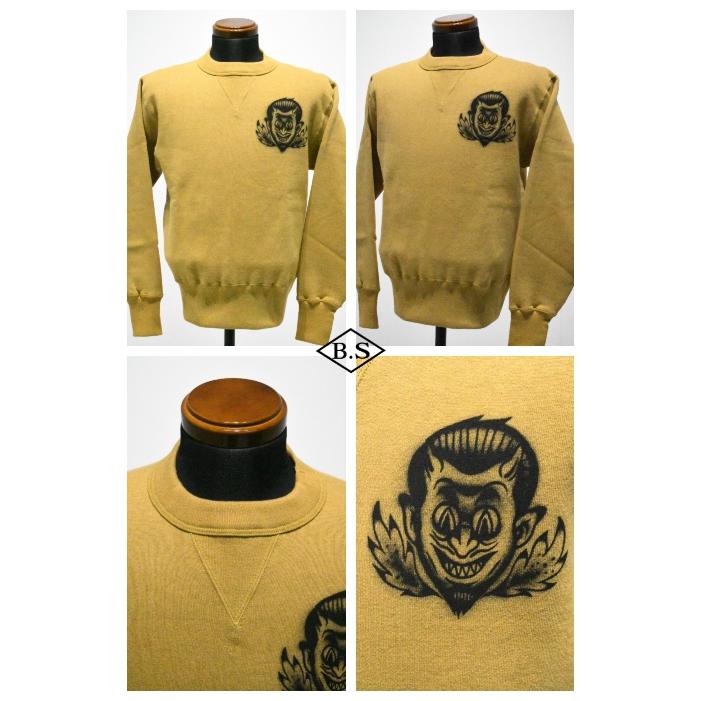 CUSHMAN（クッシュマン） スウェット 26901P PRINT SWEAT HELL ON 