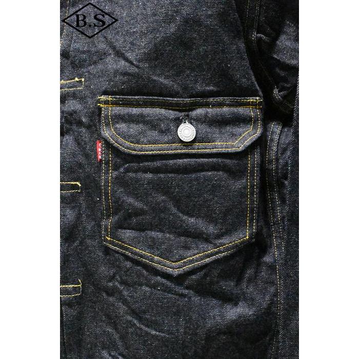 クッシュマン CUSHMAN デニムジャケット 21393 13.5OZ XX DENIM FIRST MODEL インディゴの画像