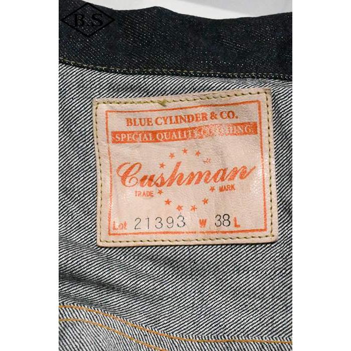 クッシュマン CUSHMAN デニムジャケット 21393 13.5OZ XX DENIM FIRST MODEL インディゴの画像