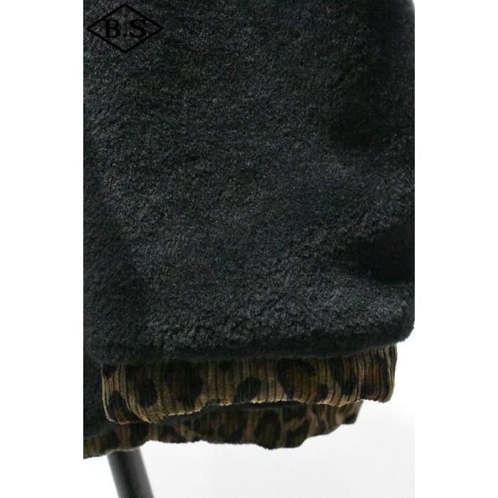 クッシュマン CUSHMAN マットソンズ MATTSONS アウター 61930 CORDUROY＆FLEECE BOA ZIP PARKA レオパードの画像