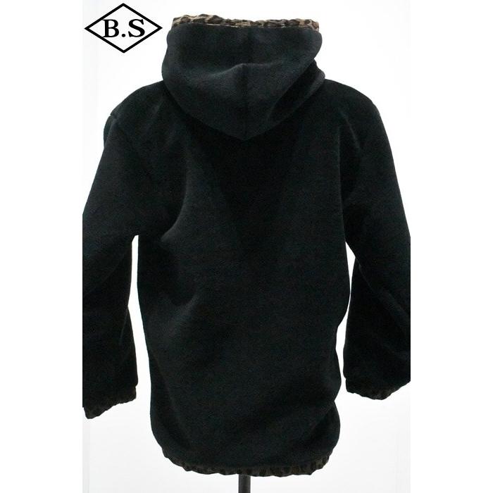 クッシュマン CUSHMAN マットソンズ MATTSONS アウター 61930 CORDUROY＆FLEECE BOA ZIP PARKA レオパードの画像