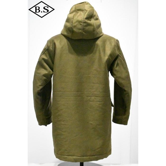 ベージュ フード付き ジャンパー CUSHMAN（クッシュマン） アウター 21501 N-2 DECK PARKA