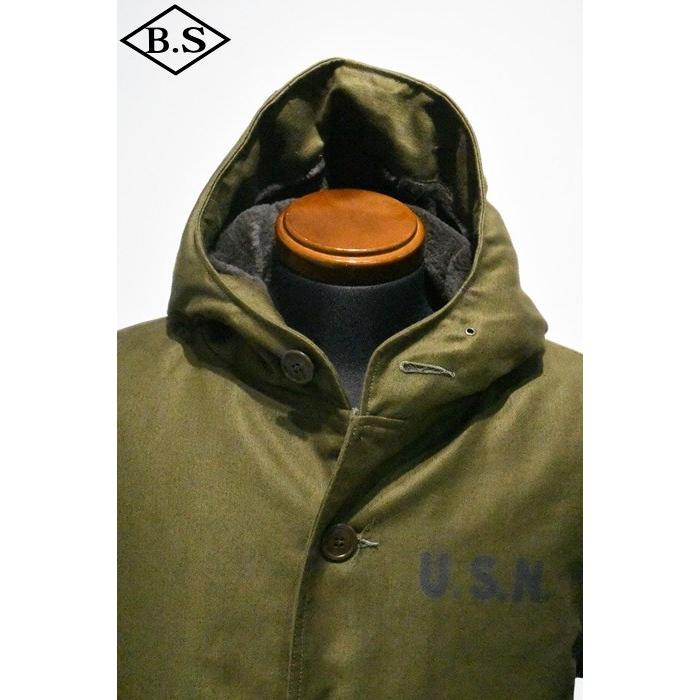 ベージュ フード付き ジャンパー CUSHMAN（クッシュマン） アウター 21501 N-2 DECK PARKA