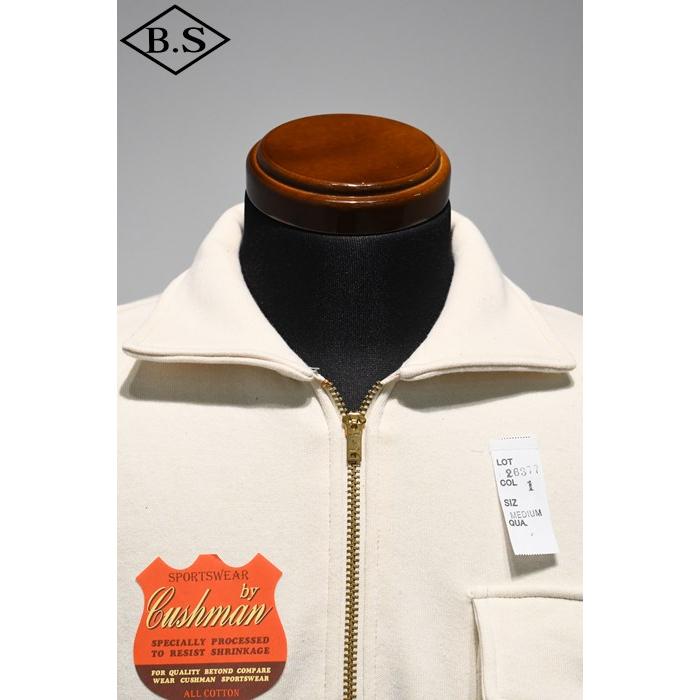 CUSHMAN（クッシュマン） スウェット 26377 SWEAT HALF ZIP ハーフ