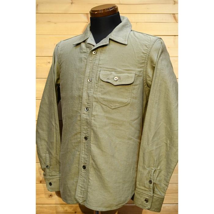 ダリーズ 長袖シャツ DALEE'S 20s Jelico shirt ジェリコ グリーン