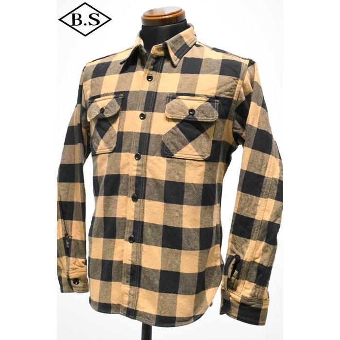 DELUXEWARE（デラックスウエア） 長袖シャツ HV-00A 50s BUFFALO CHECK