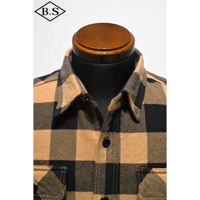 DELUXEWARE（デラックスウエア） 長袖シャツ HV-00A 50s BUFFALO CHECK