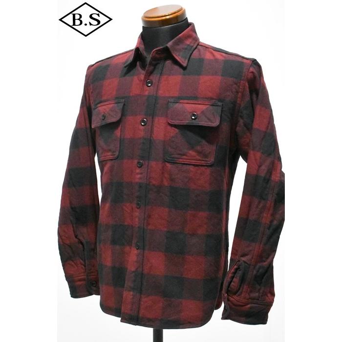 DELUXEWARE（デラックスウエア） 長袖シャツ HV-00A 50s BUFFALO CHECK