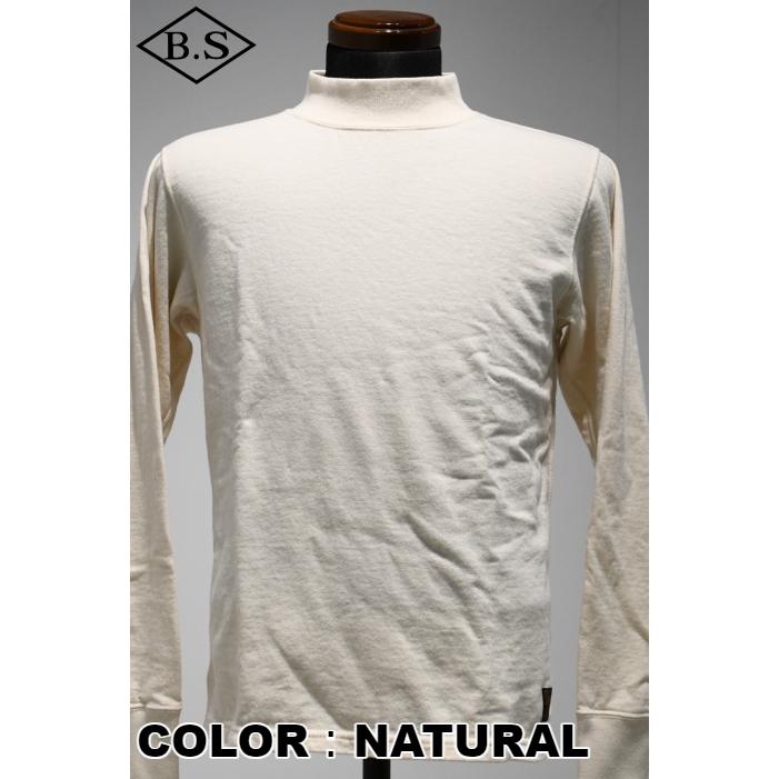 DELUXEWARE（デラックスウエア） 長袖Tシャツ M300-00 MOCK NECK KNIT