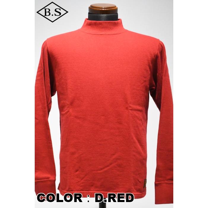 DELUXEWARE（デラックスウエア） 長袖Tシャツ M300-00 MOCK NECK KNIT