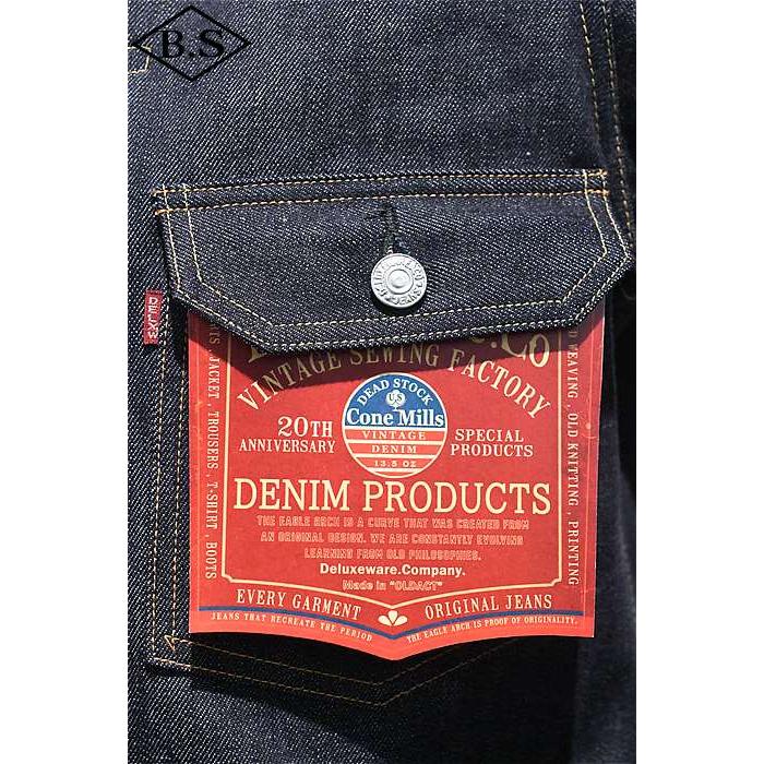 デラックスウェア(XL) DELUXEWARE デラックスウエア デニムジャケット CM1949XJ CONE.M